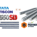 Jindal panther and tata tiscon