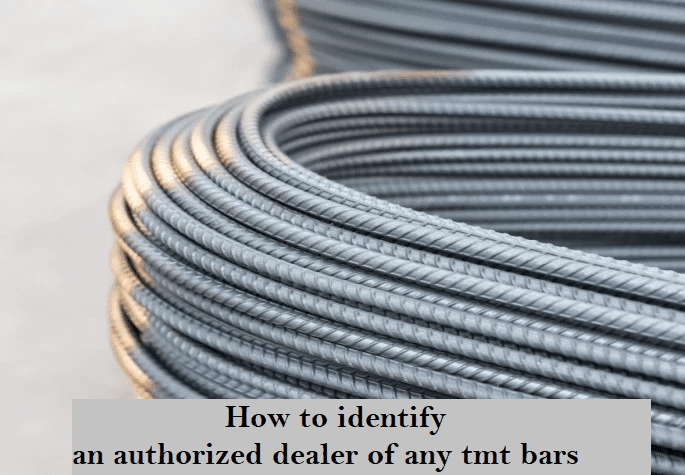 How to identify an authorized dealer of any TMT Bars