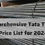 Comprehensive Tata Tiscon Price List for 2024